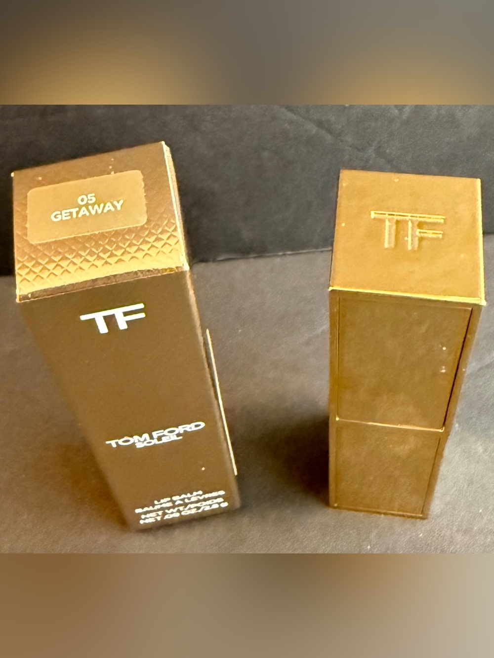NEW Tom Ford Soleil Lip Balm - 05 GETAWAY (Full Size 0.09oz / 2.8g) Brand New - Picture 3 of 4